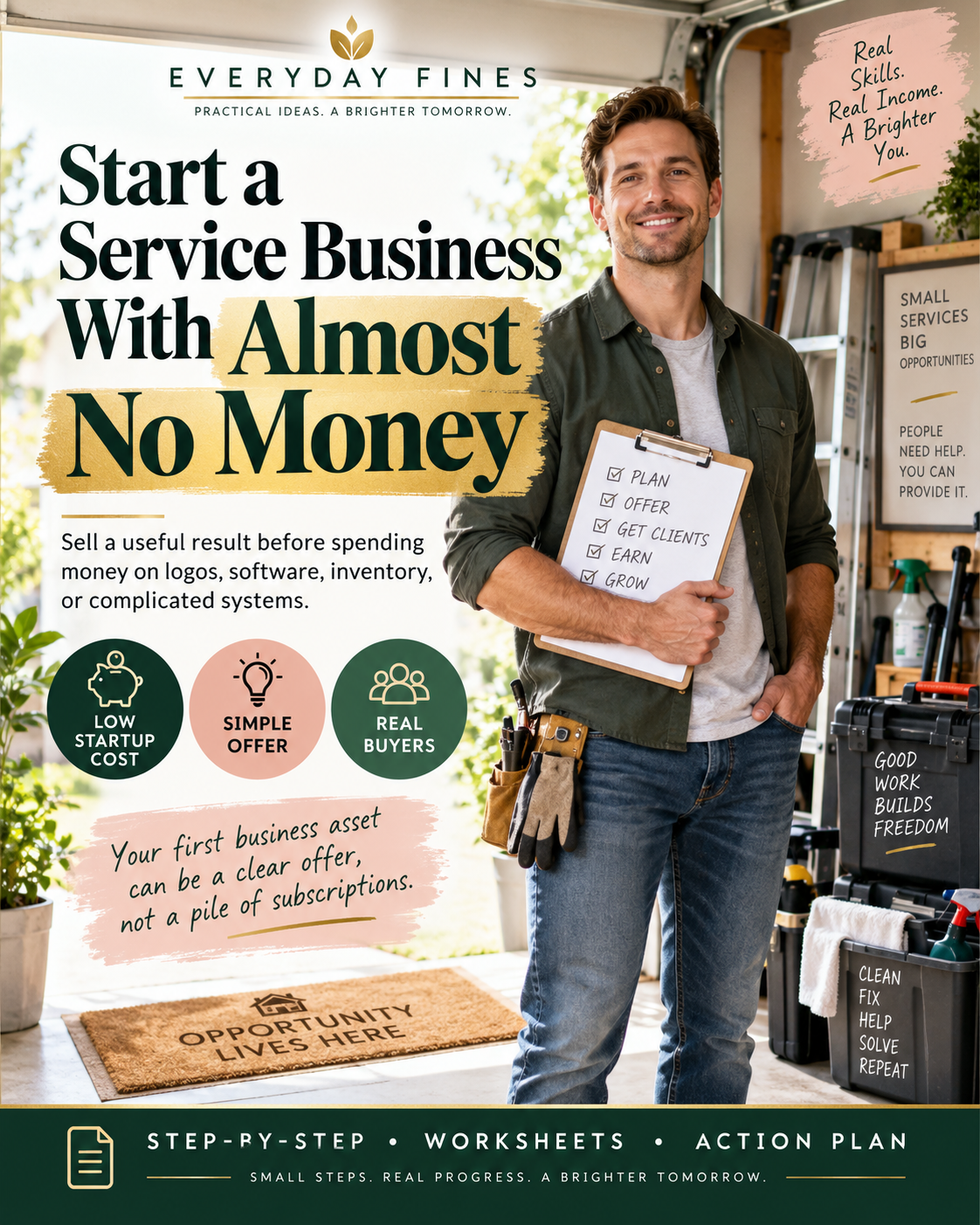 Start a Service Business With Almost No Money