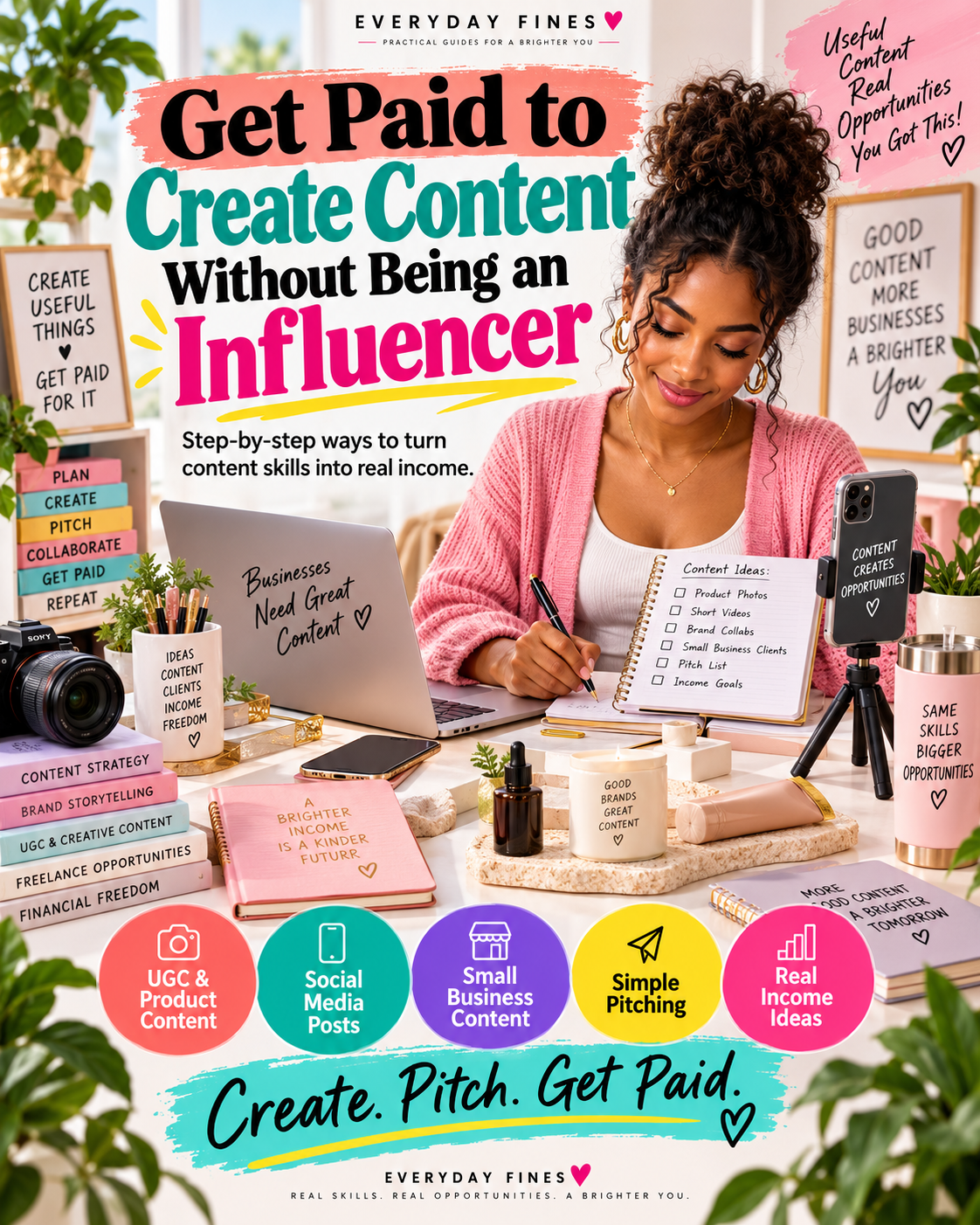 Get Paid to Create Content Without Being an Influencer