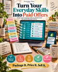 Turn Your Everyday Skills Into Paid Offers