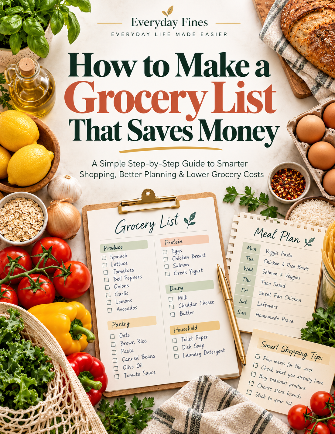 How to Make a Grocery List That Saves Money